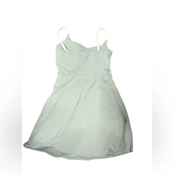 Cupshe Sage Square Neck Sleeveless Active Dress - Picture 5 of 7